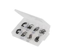 - Coffret de 64 circlips extérieurs (6 à 25 mm)
