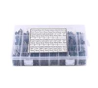 Coffret de 660pcs 24 Valeurs Condensateurs à Film Mylar Assortiment 100V 0.22nF-470nF pour DIY Electronique
