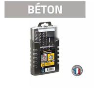 Coffret de 7 forets béton booster SDS plus - DIAGER - 1000U