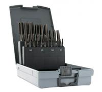 Coffret de 7 jeux de 3 tarauds à main - HSS DIN 352 M3 à M12 - 21 pièces TIVOLY