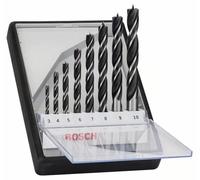 Coffret de 8 mèches à bois hélicoïdales - BOSCH - 2607010533