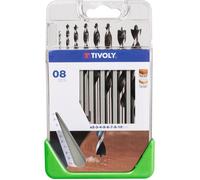 Coffret de 8 mèches à bois - Tivoly