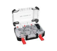 Coffret de 8 scies trépans PC Plus Diam 25 à 86 mm multi matériaux - BOSCH - 2608594430