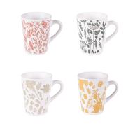 Table Passion – Coffret de 8 tasses Galehia 10 cl – Grès multicolore