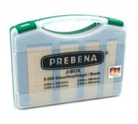 Coffret de 8000 clous brads type J - Prebena J-Box