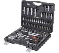 Coffret de 94 Clés à Douille Pro - Chrome Vanadium - Outils Complets pour Réparations - D-Work