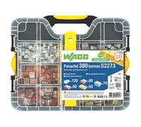 Coffret de bornes à poussoir Wago L-BOXX Mini 2773, 380 pièces