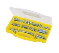 Boîte d'assortiment de vis à tête hexagonale M5-M10 145 pièces