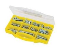 Boîte d'assortiment de vis à tête hexagonale M5-M10 145 pièces