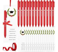 Coffret de cadeaux de fin d'études, comprenant 50 articles, avec stylos et rubans