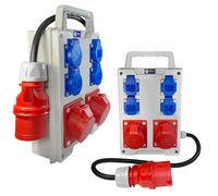 Coffret de chantier erbetka portable 2x32A 4x230V 0,5m