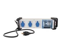 Coffret de chantier Monophasé 3 prises 2P+T avec cordon d'alimentation EUROHM