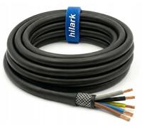 coffret de chantier portatif câble en caoutchouc NSHTOU-J 5x2,5 0,6/1kV, tresse renforcée, 100m, grue, cheminée
