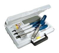 Coffret de ciseaux à bois - STANLEY - 0-16-130 - Jeu de 4 pièces - manche ABS