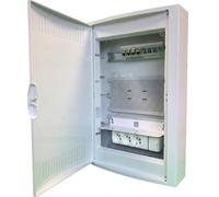 Coffret de communication 18 modules avec porte 540 x 360 mm (4RJ SANS DTI)