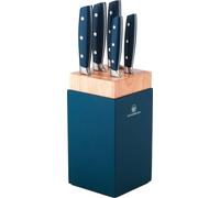 Coffret de couteaux Carl Schmidt Sohn-Kamen, acier inoxydable/bois, argent/bleu