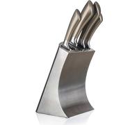 Coffret de Couteaux de Cuisine 5 Pièces Acier Inoxydable Platinum