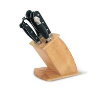 Coffret de couteaux, ensemble complet de 8 pièces dans un bloc avec support MAES