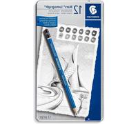 Coffret de crayons 8B-2H, 12 pièces, avec piles