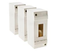 Coffret de distribution 2 modules à équiper - Zenitech (Lot de 3)