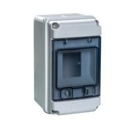 COFFRET DE DISTRIBUTION ETANCHE IP65 ECOLOGY 1X4 MODULES SANS BORNIER DE TERRE