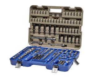 Coffret de douilles 1/4", 3/8" et 1/2" mm, 172 pcs Irimo
