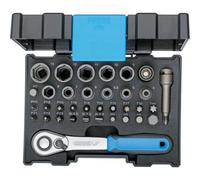 Coffret de douilles 1/4" 35 pièces 666-U-20 Gedore