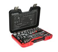 Coffret de douilles 1/4'' et 1/2'' 60 pièces HANGER 251004