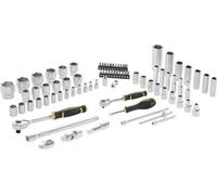 Coffret de Douilles 1/4" et 1/2" STANLEY FMMT82826-1, Cliquet et Rallonge FATMAX, Jeu de 81 Pièces