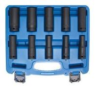 Coffret de douilles à choc six pans longues BGS TECHNIC - 12,5 mm - 10 pcs - 5206 G