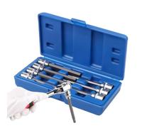 Coffret de douilles à six pans Kit d'de clé hexagonale H-Type 3/8 pouce | Set de douilles à entraînement industriel Maison atelier garage industrie dépannage routier techniciens