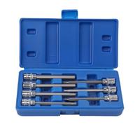 Coffret de douilles à six pans Kit d'de clé hexagonale type H 9,5 mm | Set de douilles à entraînement industriel Maison atelier garage industrie dépannage routier techniciens