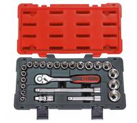 Coffret de douilles et accessoires ultimate 1/2 23 pieces Ks tools