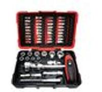 KS TOOLS Coffret douilles et embouts 1/4''+cliquet MODIFIX - 922.0651
