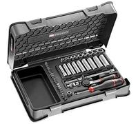 Facom Coffret cliquet et douilles longues R.2BLPB 1/4'' 6 pans - 46 pièces