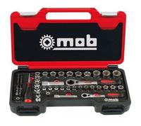 Coffret de douilles traversantes - 59 pièces mixte MOB