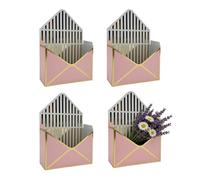 Coffret de fleurs porte-bouquet - Pack 4 pièces grande capacité | En papier vide 20 x 6,7 x 29,5 cm pour cadeau femmes filles mères anniversaire, mariage, Saint-Valentin, Noël, fête des mères Dec