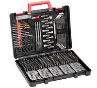 Coffret de forets et embouts - VEVOR - Modèle 318 - 318 pièces - Acier au carbone ultra-rapide - Multi-surfaces