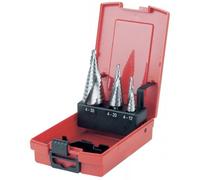 Coffret de 3 forets étagés HSS pour tôles jusqu'à 4 mm - KS TOOLS - 330.2210
