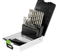 Coffret de forets Festool HSS, forets en acier HSS D 1-10, assortiment de 19 pièces | 498981