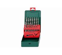 Coffret de forets HSS-G METABO - 19 pièces - 627153000