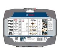 Coffret de lames Cutting BOSCH PROFESSIONAL - 5 pcs - Lames oscillantes pour outils multifonctions boîtier gris avec couvercle transparent