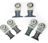 Coffret de lames de scie plongeante Best of E-Cut Starlock bois / métal 6 pièces 28 à 65mm - FEIN - 35222967010