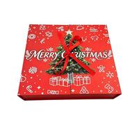 Coffret de l'Avent Noël Calendrier compte à rebours rechargeable 24 jours | Boîtes cadeaux pour fêtes Pour organisateurs femmes hommes parents familles fêtes à domicile événements thématiques