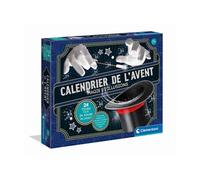 CLEMENTONI - Calendrier de l'avent Magie - 24 Jours : 24 Tours de magie - Manuel illustré pour apprendre les tours
