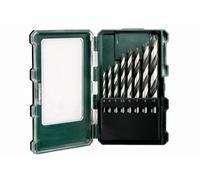 Metabo Coffret de mèches à bois SP 626705000 – 8 pièces Ø 3–10 mm Acier chrome‑vanadium