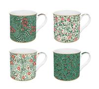 Coffret de mugs - EASY LIFE - Floral Fantasy - 300 ml - Porcelaine - Lavable au lave-vaisselle