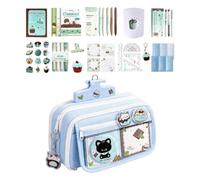 Coffret De Papeterie Pour Filles Kit Papeterie Scolaire Avec Sa Pochette De