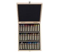 Coffret de pastels à l'huile, 36 couleurs, idéal pour les paysages