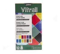 Peinture Vitrail Set Exploration 12 X 20 Ml